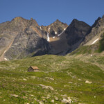 Le cime attorno al lago